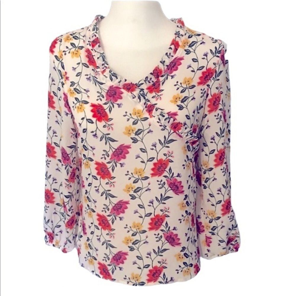 Old Navy XS Floral Blouse‎